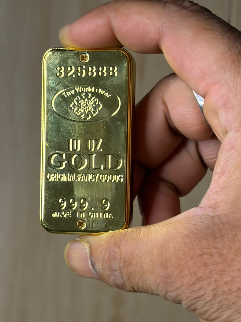 Gold Brick Lighter