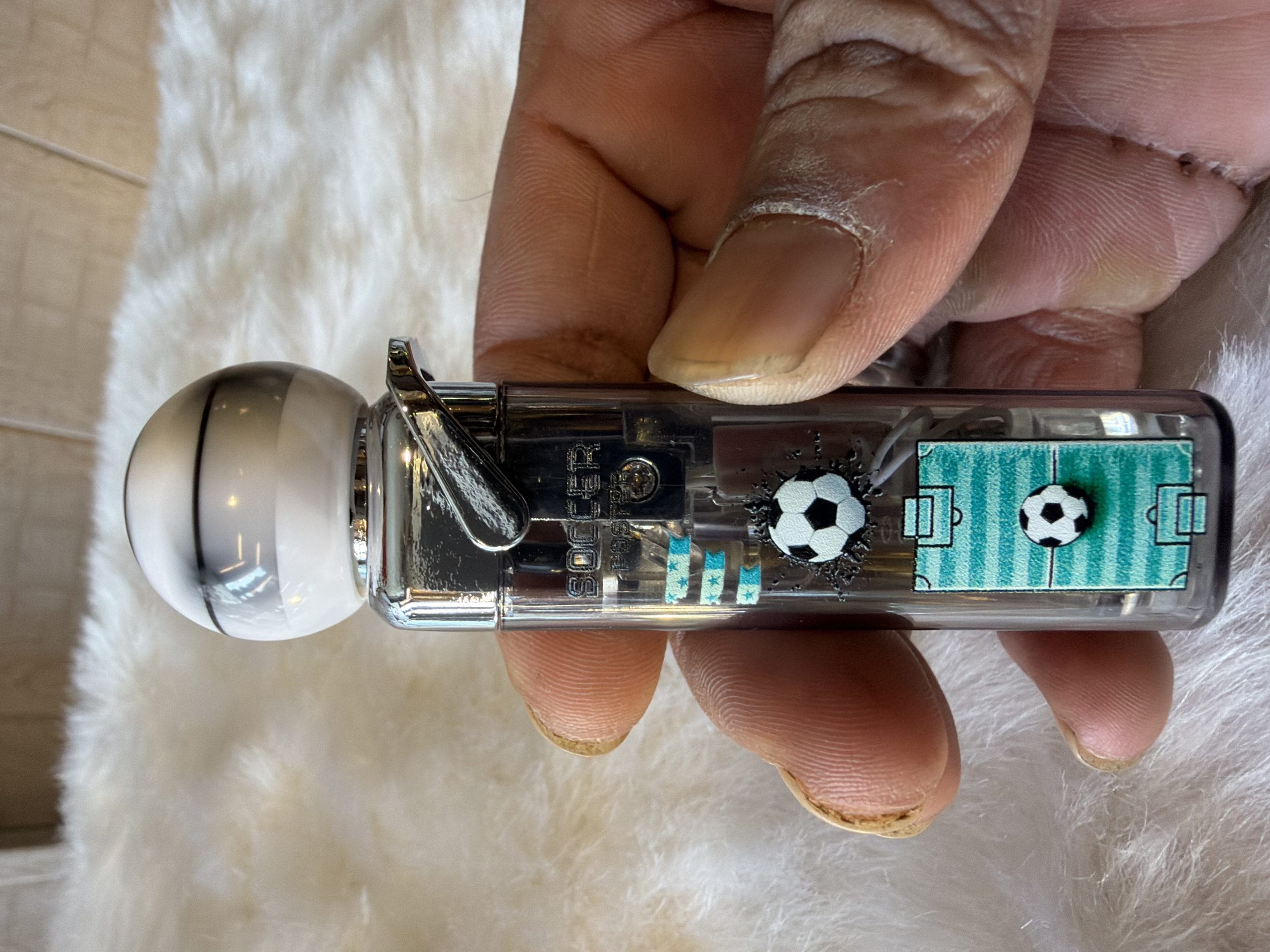 football spinner lighter